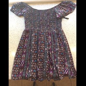 Off the shoulder, Mini Dress